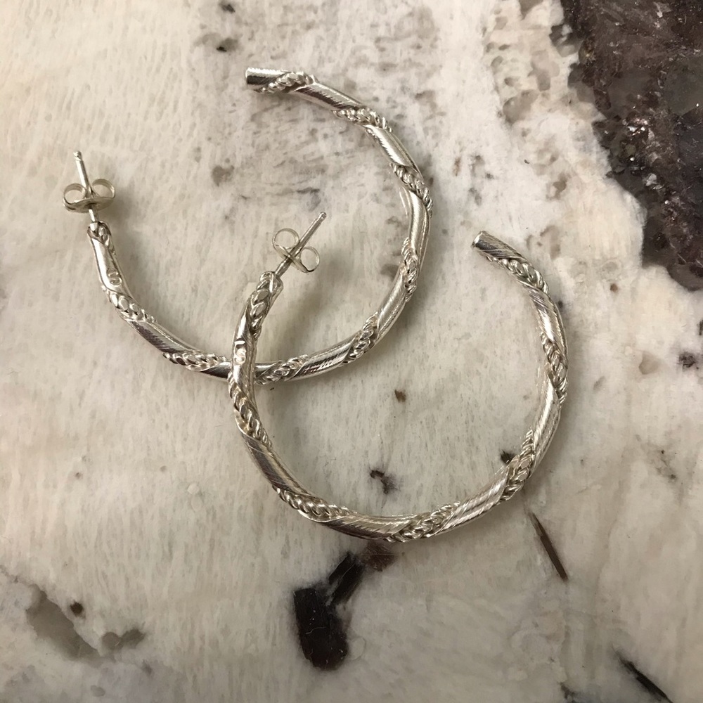 Native American Hand Crafted Solid Sterling Silve… - image 4